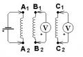 Connexion étoile et triangle des enroulements du générateur