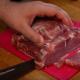 Viande à la française en papillote avec pommes de terre au four, recette avec photos de porc