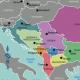 Quels pays sont situés sur la péninsule balkanique ?