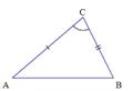 Le premier signe d'égalité des triangles